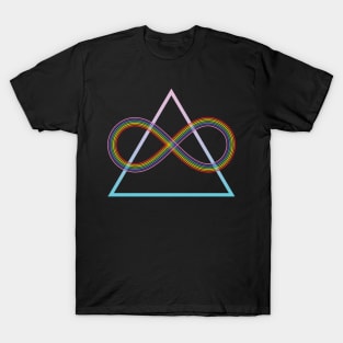 Past, Present and Future Love Infinity. T-Shirt